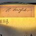 - (Barget, R.), Überklebt: Autogramm, Name; 'R. Barget.'. 