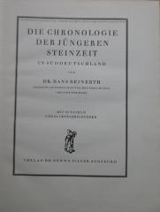 (ausgesondert) Q 5715 :  Die Chronologie der jüngeren Steinzeit in Süddeutschland. (1923)