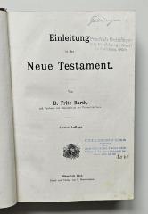 BC 6030 B284(2) : Einleitung in das Neue Testament (1911)