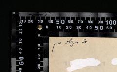 - (Cohn, Reinhold), Von Hand: Name; 'ד"ר ריינהולד כהן'. 