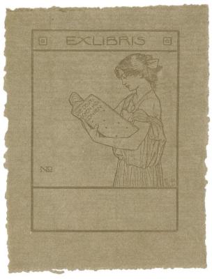 RaW 5;- (unbekannt), Etikett: Abbildung, Exlibris; 'Ex Libris
Die deutschen Kolonien
No
E.D.d.j.'.  (Prototyp)