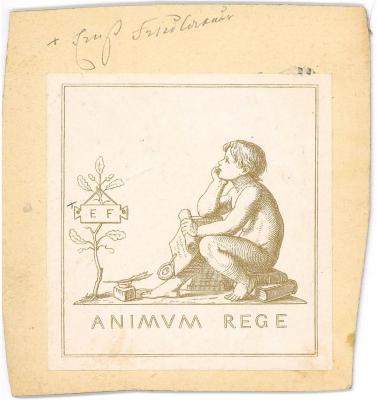 RaW 33;- (unbekannt), Von Hand: Name; '+ Ernst Friedlaender'. 