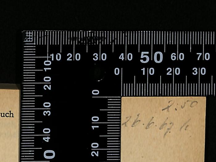 -, Von Hand: Preis, Datum; '2.50
26.6.67 א'