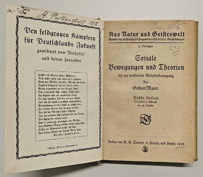 NW 7000 M217(6) : Soziale Bewegungen und Theorien bis zur modernen Arbeiterbewegung (1918)
