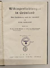 NM 9360 N769 G1D : Wikingersiedlungen in Grönland (1937)