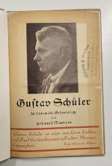 Box M 23032 : Gustav Schüler: zu seinem 60. Geburtstage (1928)