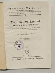 NF 1270 K72 : Die slawische Keramik zwischen Elbe und Oder (1937)