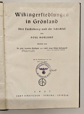 NM 9360 N769 G1D : Wikingersiedlungen in Grönland (1937)