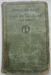 Hl 211 d: Kritik der Urteilskraft (1913)