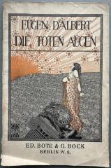  Die toten Augen : Eine Bühnendichtung (1913)