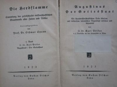 Hk 420: Der Gottesstaat (1923)