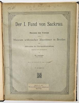 GB M 7696 : Der Fund von Sackrau (1888)