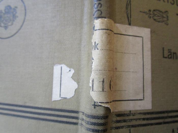 -, Ausriss: Nummer; '[xxx]k
[xxx]116'