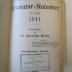 III 1206: Kürschner's Deutscher Literatur-Kalender auf das Jahr 1911 (1911)