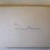 - (Leser, Walter;Hagemann, Werner), Post: Autogramm; 'Herrn Werner Hagemann
Abs. Leser'. 