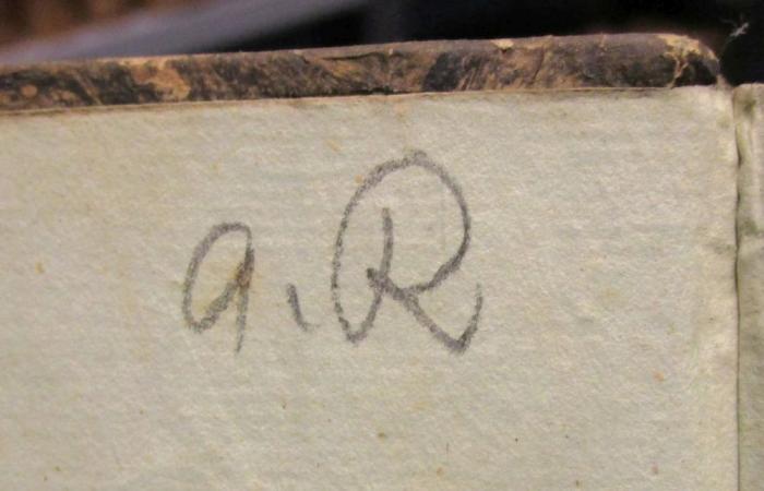 I 24752 1-8 2.Ex.: Geschichte von Hessen / Neuere Geschichte von Hessen (1820-1843);- (unbekannt), Von Hand: ; 'a.R'. 