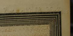 - (Fränc[...], Arnold B.), Prägung: Name, Ortsangabe; 'Arnold B Fränc[...]
Breslau'.  (Prototyp)