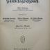 V 1359 aa 2,1. 2.Ex.: Staub's Kommentar zum Handelsgesetzbuch. Zweiter Band. Erster Halbband (§§ 343-375) (1921)