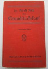 V 925 c 2.Ex.: Der Grundstückskauf (1929)