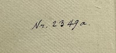 - (Königliches Friedrich-Wilhelm-Gymnasium Berlin), Von Hand: Exemplarnummer; 'Nr. 2349a.'. 
