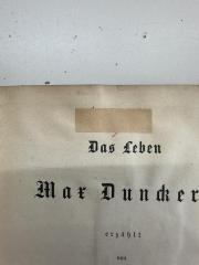 - (Öffentliche Bibliothek und Lesehalle (Berlin)), Überklebt: Signatur; '[Überklebt]'. 
