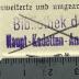 G46 / 3798 (Hauptkadettenanstalt Groß-Lichterfelde. Bücherei), Stempel: Name; 'Bibliothek der Haupt-Kadetten-Anstalt'.  (Prototyp)