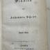 I 291 1; 2: Studien von Johannes Scherr (1865)