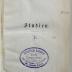 I 291 1; 2: Studien von Johannes Scherr (1865)