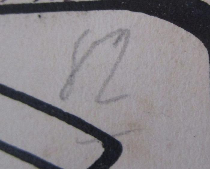  Großstadtlyrik (o.J.);- (unbekannt), Von Hand: Nummer; '82'. 