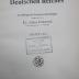 VI 664: Das Parlamentsrecht des Deutschen Reiches. Erster Teil (1915)