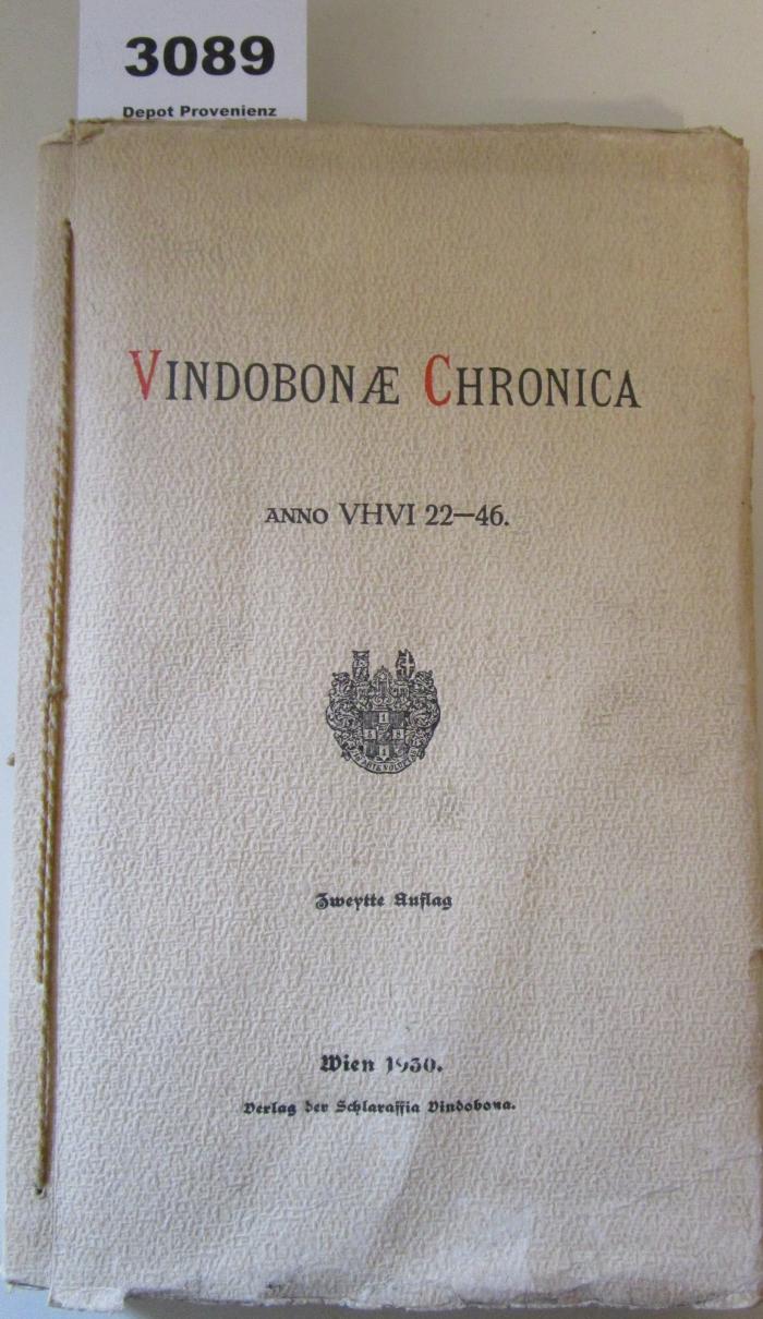  Vindobonae Chronica (1905)