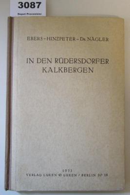  In den Rüdersdorfer Kalkbergen (1933)