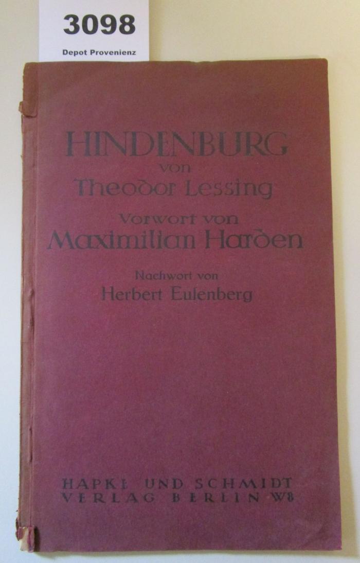  Hindenburg (1925)