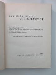 Q-Ber-575c-529 : Berlins Aufstieg zur Weltstadt. Ein Gedenkbuch. (1929)