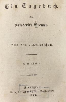 42/517 Nr. 2 : Ein Tagebuch (1844)