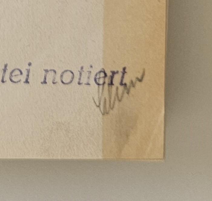 BO 2210 D776 : Die Entstehung des Christentums aus dem Gnostizismus (1924);-, Von Hand: Name; '[...]'