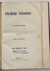 BK 1250 H529 : Christliche Sittenlehre (1882)