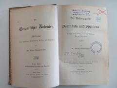 27 La 1/1                : Die Kolonialpolitik Portugals und Spaniens in ihrer Entwicklung von den Anfängen bis zur Gegenwart (1896)