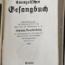 BQ 4920 B817.1884 : Evangelisches Gesangbuch (1884)