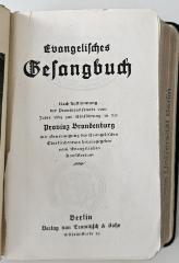 BQ 4920 B817.1884 : Evangelisches Gesangbuch (1884)