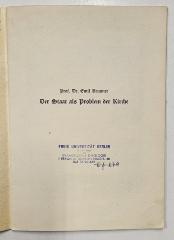 Box M 23450 : Der Staat als Problem der Kirche (1933)