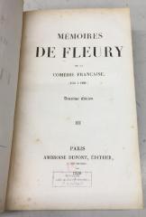 42/151 Bd. 3 : Mémoires de Fleury de la Comédie Française (1757 - 1820) : préc. d'une introd. 3 (1836)