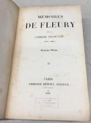 42/151 Bd. 2 : Mémoires de Fleury de la Comédie Française (1757 - 1820) : préc. d'une introd. 2 (1836)