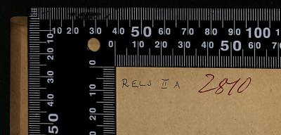 - (Leo Baeck Institute Jerusalem), Von Hand: Signatur; 'RELJ II A 2810'. 