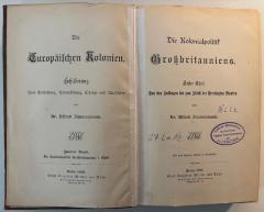 27 La 1/2,1 : Die Kolonialpolitik Großbritanniens. Von den Anfängen bis zum Abfall der Vereinigten Staaten (1898)