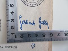 - (Gibby, Gerhart), Von Hand: Name; 'Gerhart, Gibby'. 