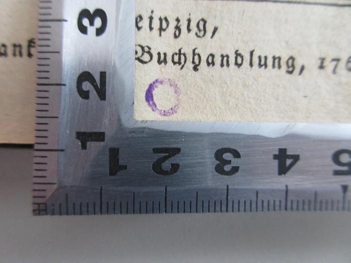 -, Stempel: Zeichen (Prototyp)