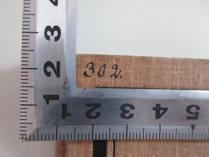 - (Deutsch-Brasilischer Verein), Von Hand: Nummer, Signatur; '302'. 