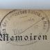 - (Gewerkverein der Deutschen Fabrik- u. Handarbeiter Ortsverein Hannover), Stempel: Name, Ortsangabe; 'Gewerkverein der Deutschen Fabrik- u. Handarbeiter / Ortsverein Hannover'. 