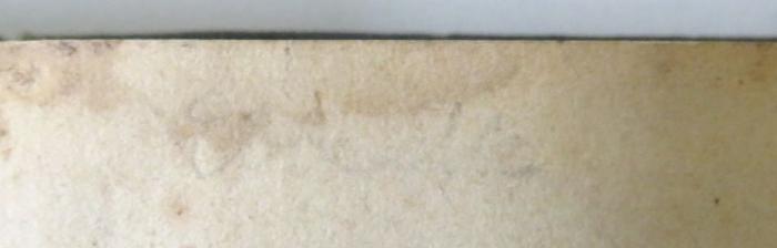 - (Ebbecke, Heinr.), Von Hand: Name; 'Ebbecke'. 